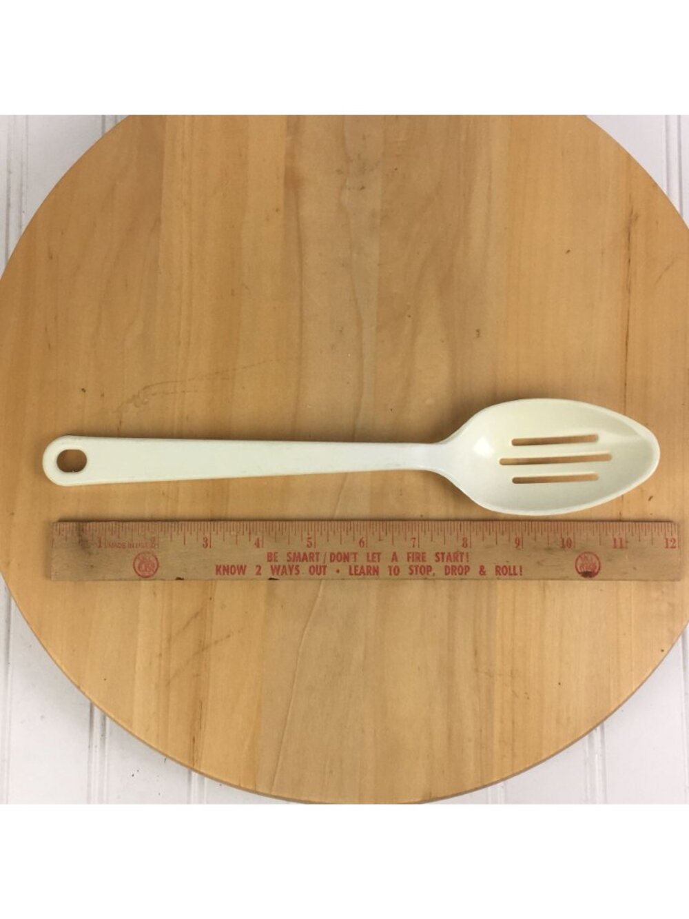 Vintage Tailor Made Products Slotted Spoon  Nylon Plastic